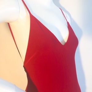 Ruby Red Bodysuit